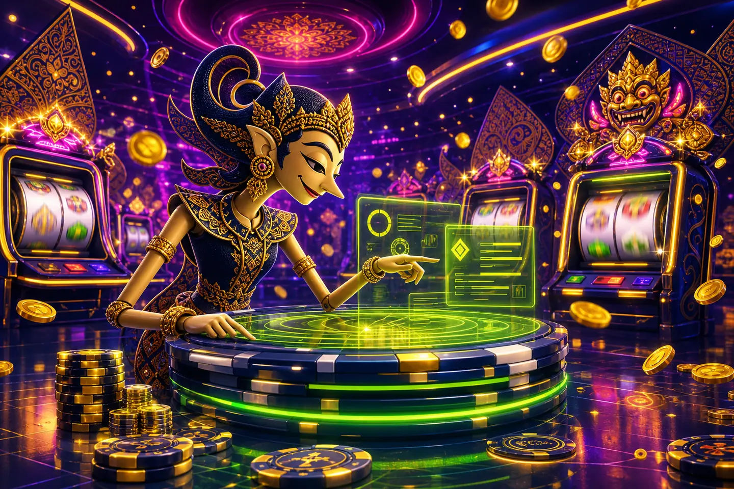 Ilustrasi konsep Hokislot365